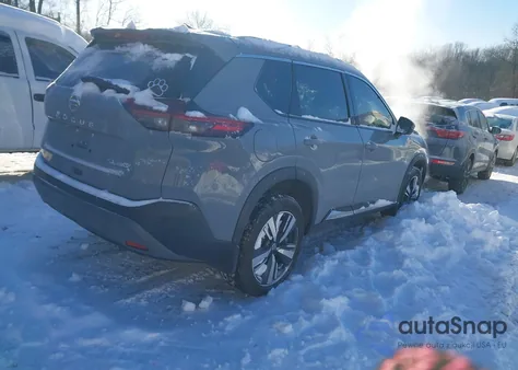 2021 Nissan Rogue Sl Intelligent Awd z USA, uszkodzony, nr VIN 5N1AT3CB5MC822027